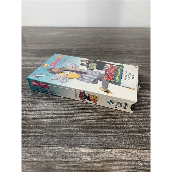 Secret Adventures Spin Truth, Tubas & George Washington Vintage VHS SEALED 1993 - Picture 5 of 6